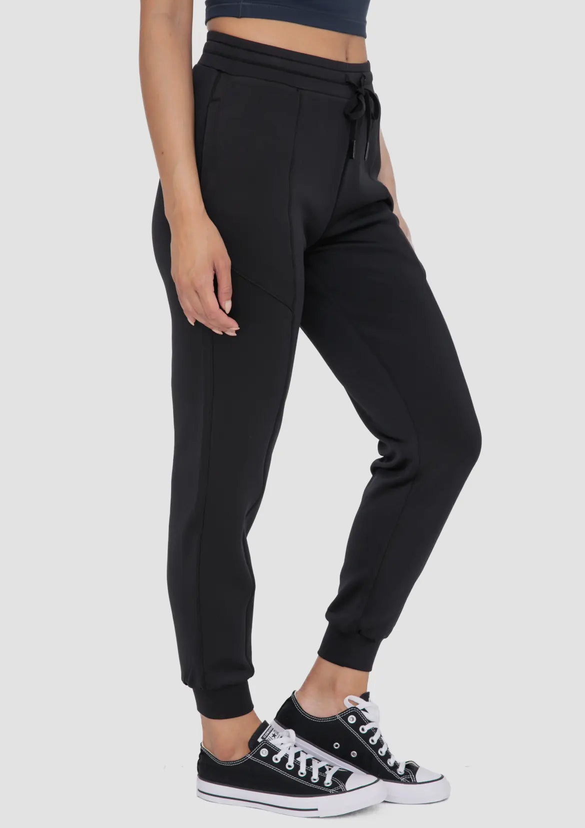 Cuffed Joggers with Pockets