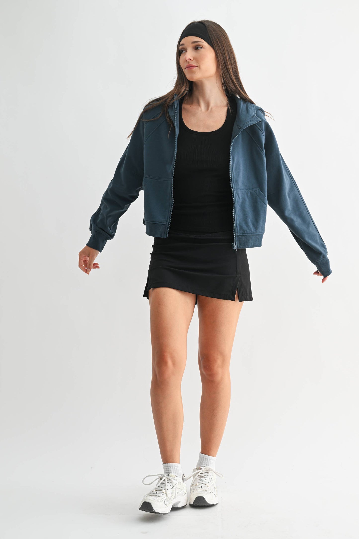 Zip-Up Fleece Hoodie