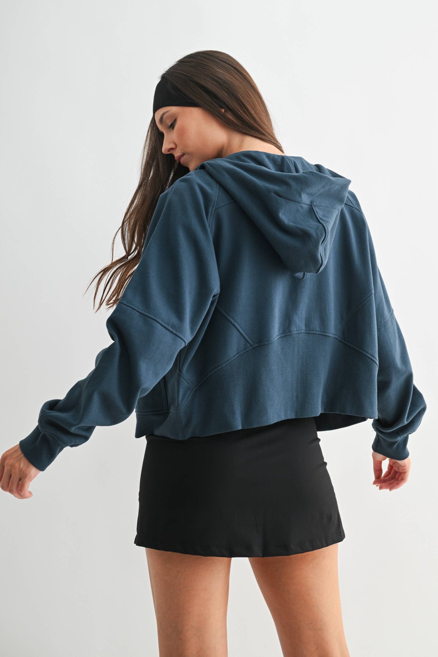 Zip-Up Fleece Hoodie