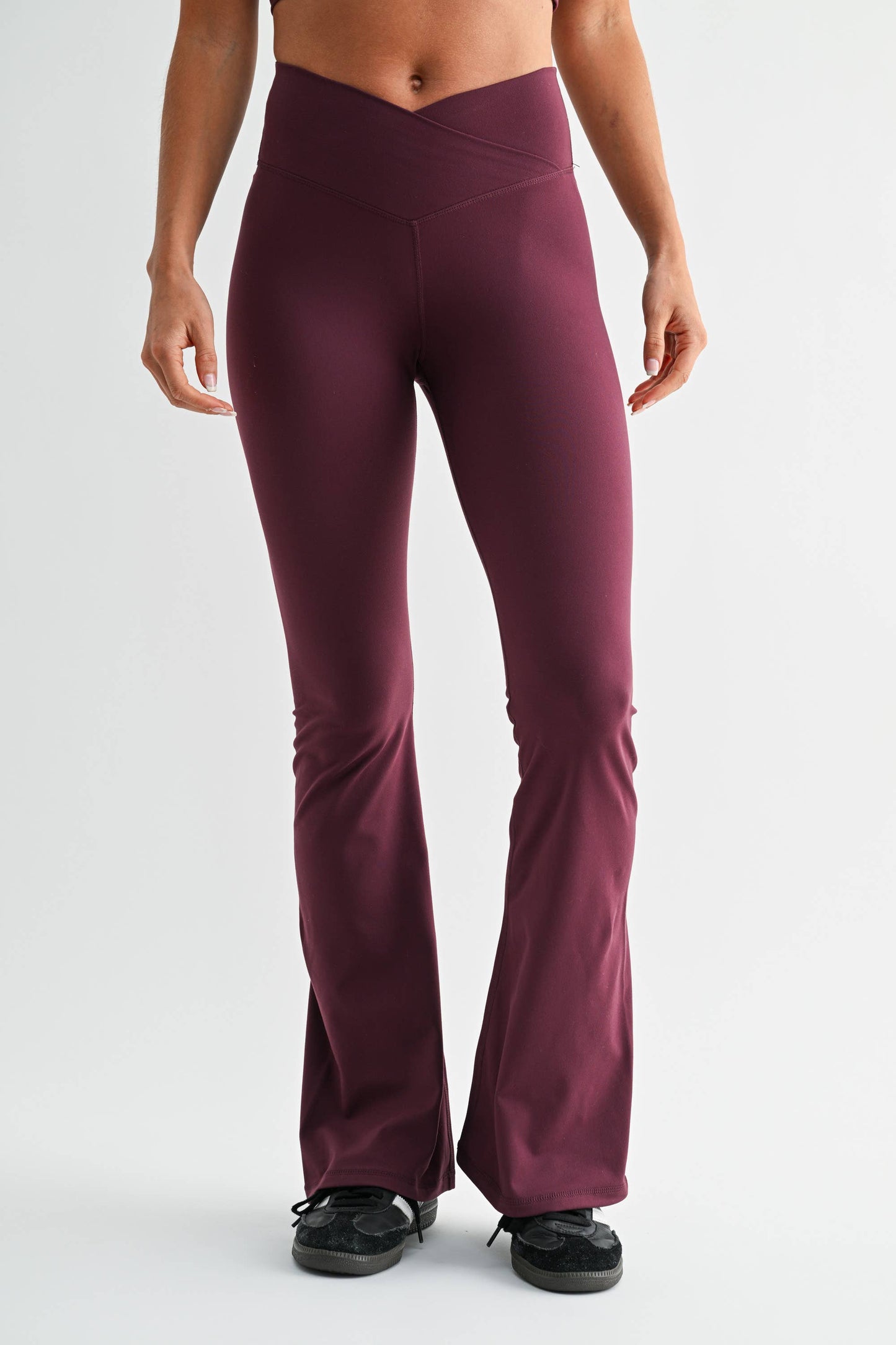 Crossover Waist Yoga Pants