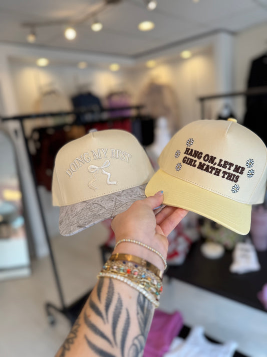 Embroidered Hat