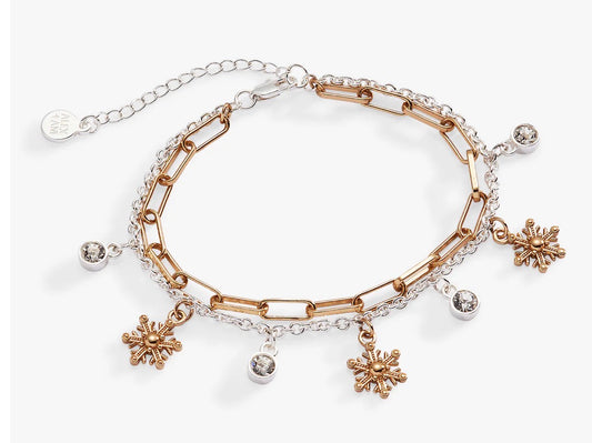 Snowflake Charm Bracelet